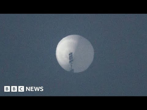 US tracking suspected ‘Chinese spy balloon’ – BBC News