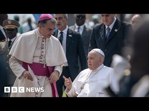 Pope visits South Sudan on historic peace mission – BBC News