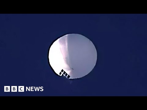 China “spy balloon” over US sparks diplomatic row – BBC News