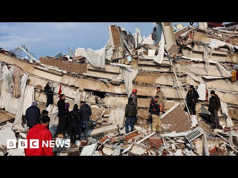 Rescuers search for survivors after Turkey-Syria earthquake kills thousands – BBC News – BBC News