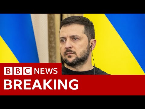 President Volodymyr Zelensky in first UK visit since invasion of Ukraine – BBC News