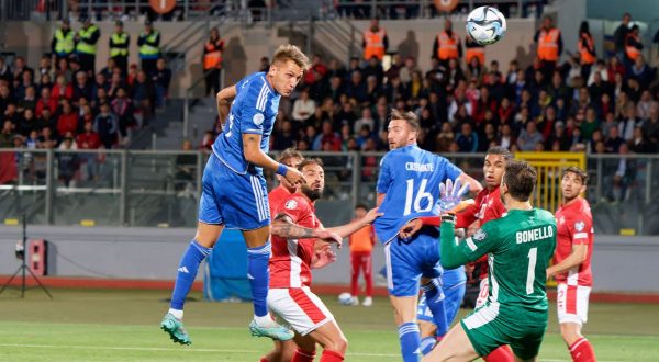 L’Italia torna a vincere: battuta Malta 2-0