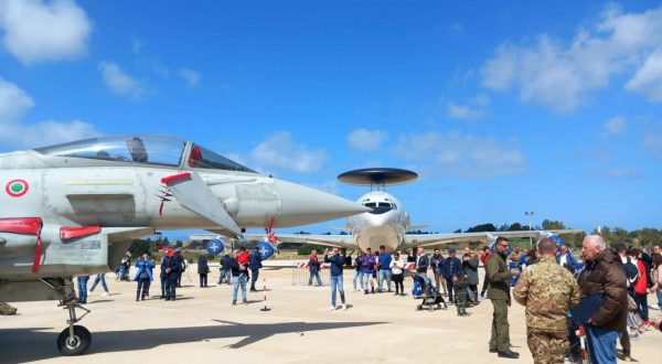 Aeronautica Militare, open day al 37^ Stormo di Trapani-Birgi per i cento anni