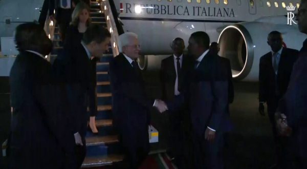 Mattarella a Nairobi per la visita di Stato in Kenya