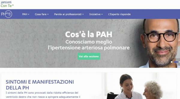 Nasce un portale sull’ipertensione arteriosa polmonare