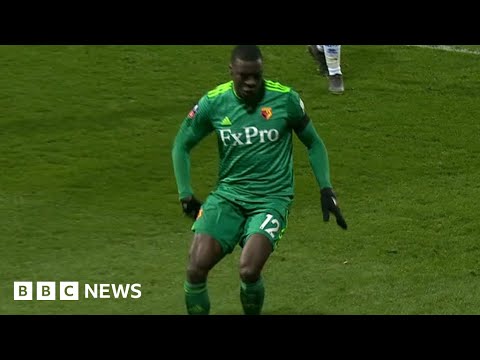 Watford FC player Ken Sema hopes to raise awareness of stammering after viral interview – BBC News