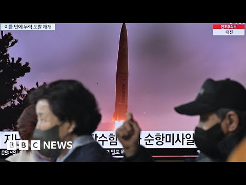 North Korea fires long range missile ahead of Japan-South Korea talks – BBC News