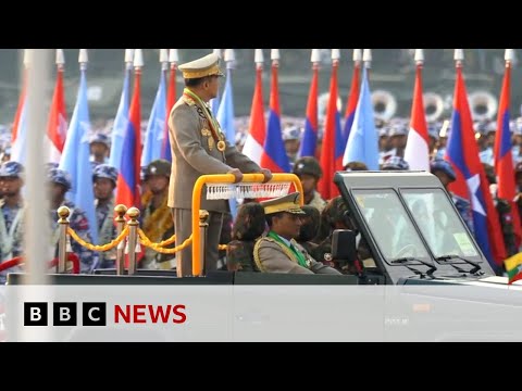 Myanmar army chief vows to ‘deal decisively’ with resistance in rare speech – BBC News