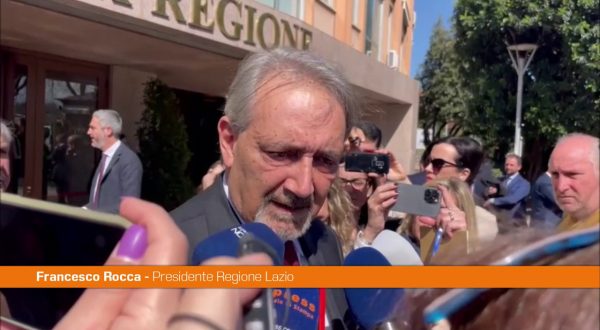 Lazio, Rocca”La mia sarà presidenza del fare,no pregiudizi ideologici”