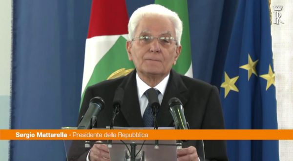 Mafie, Mattarella “Mai smettere di vigilare”