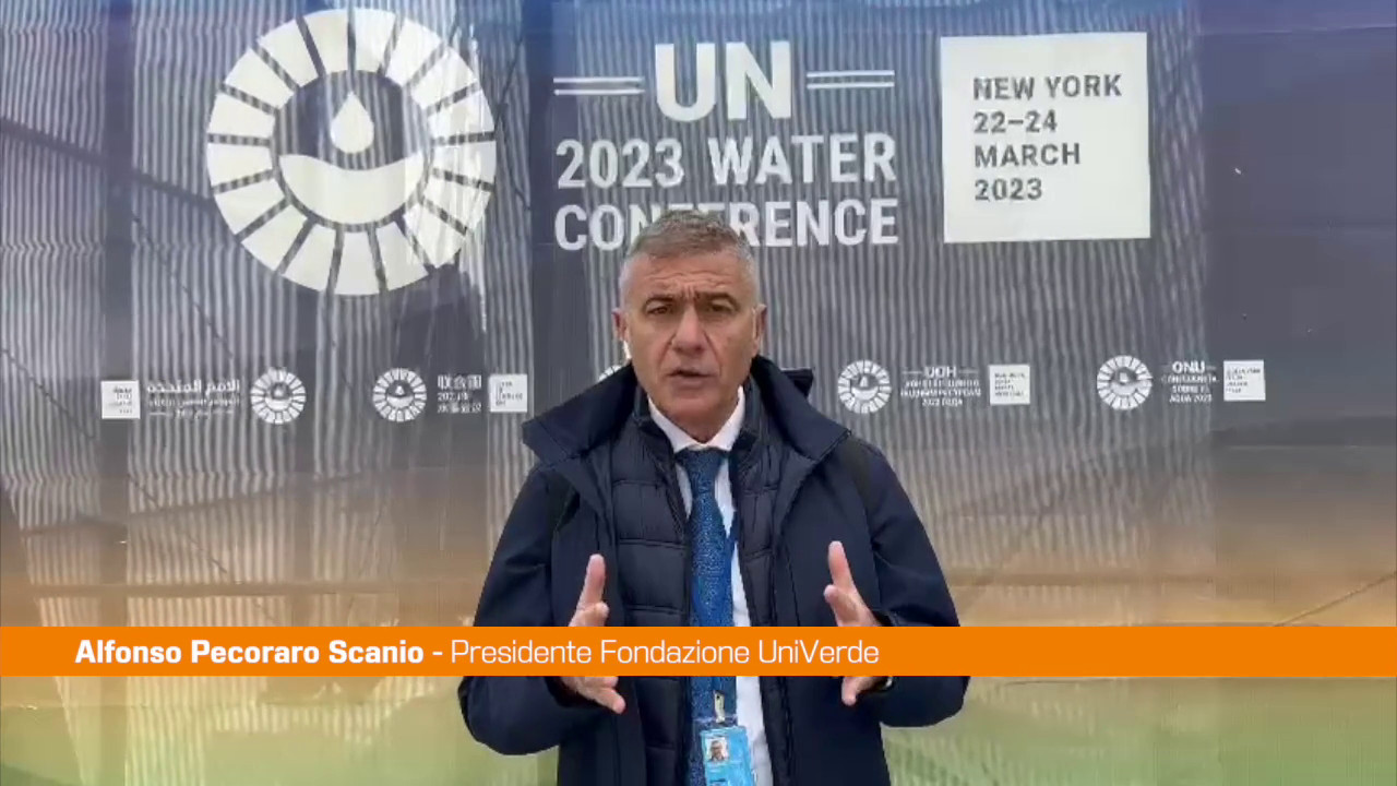 Acqua, Pecoraro Scanio “Onu troppo debole, serve più coraggio”