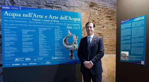 Acea, a Roma la mostra “Acqua nell’Arte e Arte dell’Acqua”