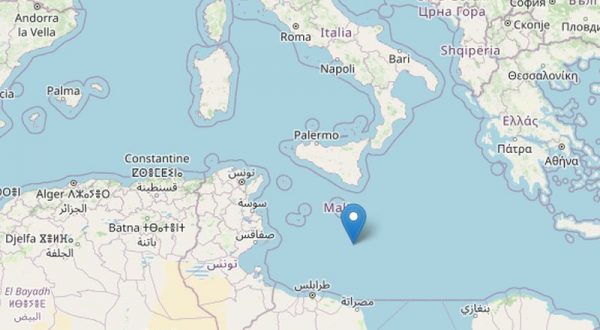 Forte scossa di terremoto a Malta, avvertita anche in Sicilia