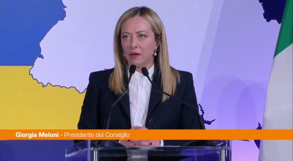 Ucraina, Meloni “Futuro sarà di pace e sempre più europeo”