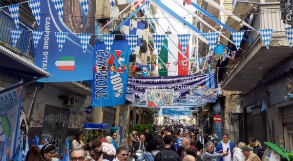 A Napoli è già festa scudetto