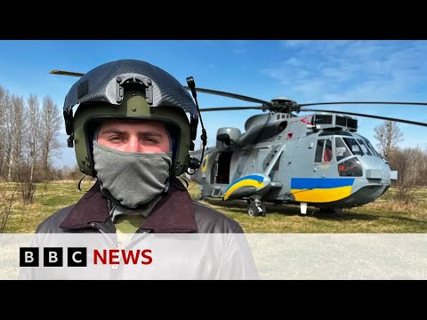 Ukraine flying 40-year-old British helicopter  – BBC News