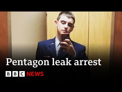 Pentagon leak: Member of Massachusetts Air National Guard arrested – BBC News