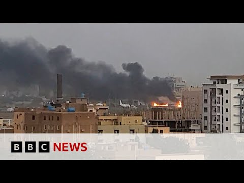 Sudan: Violence spreads as explosions rock capital – BBC News