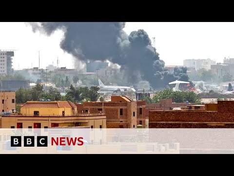 Sudan: Gunfire and warplanes crush hopes for ceasefire – BBC News