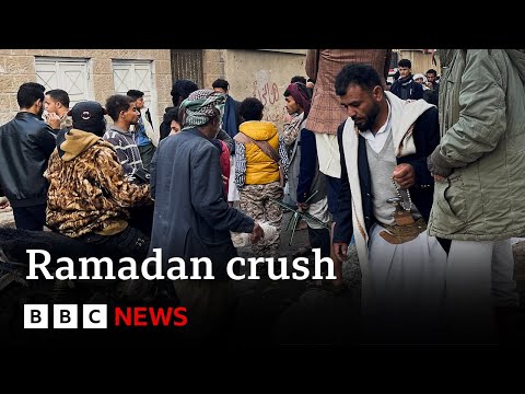 Ramadan crush in Yemen’s capital Sanaa kills dozens – BBC News