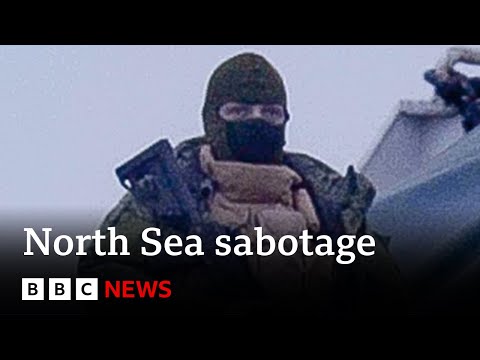 Russian ships accused of North Sea sabotage – BBC News