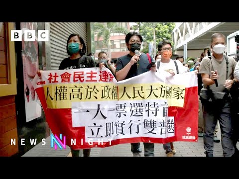 Hong Kong’s last standing protesters defying Beijing’s security law – BBC Newsnight