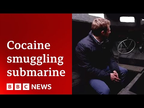 Cocaine smuggling submarine reveals Europe’s drug crisis – BBC News