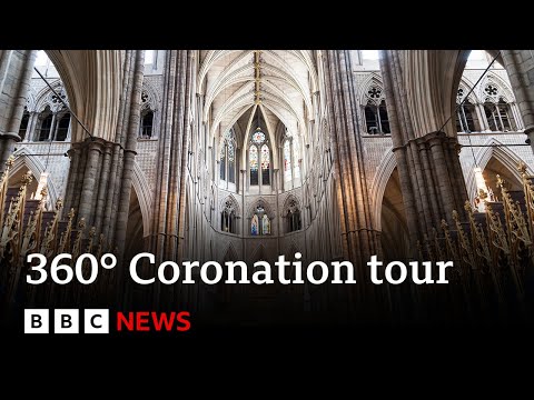 360° Video: Virtual tour of King Charles’s Coronation ceremony at Westminster Abbey – BBC News