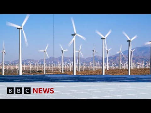 US pours trillions of dollars of public funds into new green industries – BBC News