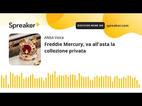 Freddie Mercury, va all’asta la collezione privata