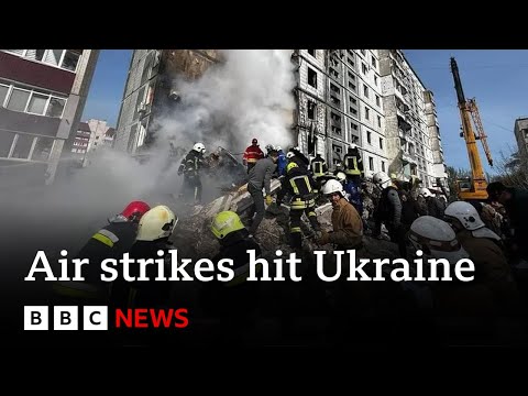 Ukraine hit by Russian missile strikes with multiple people dead  – BBC News