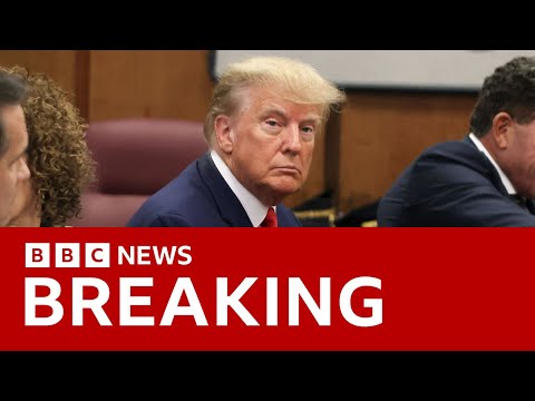 Donald Trump pleads not guilty to 34 criminal charges- BBC News