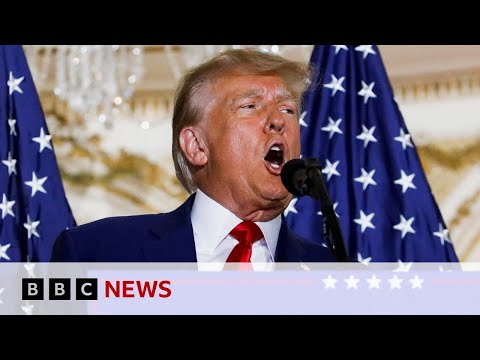 Donald Trump slams indictment as ‘insult’ in Mar-a-lago speech – BBC News