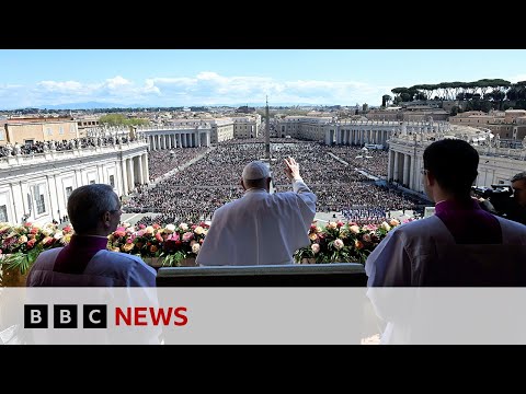 Pope Francis returns to public view to mark Easter Sunday – BBC News