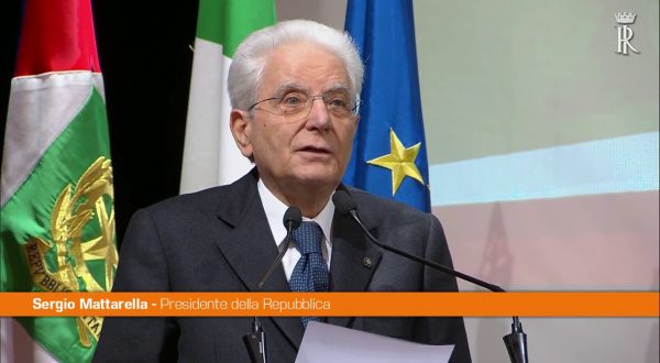 Mattarella “La Costituzione è figlia della lotta antifascista”