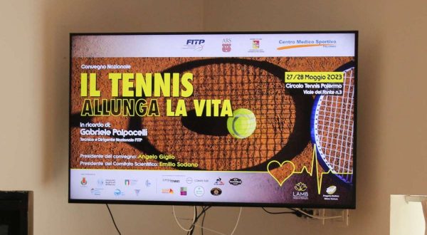 Convegno “Il tennis allunga la vita” al CT Palermo