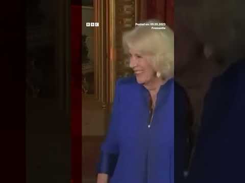 King Charles and Queen Camilla appear on American Idol. #Shorts #US #BBCNews