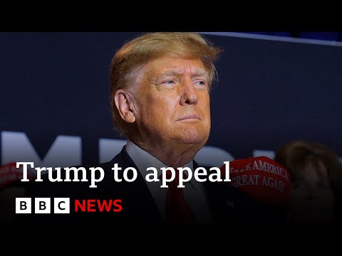 Donald Trump to appeal after jury finds former US president sexually abused E Jean Carroll- BBC News