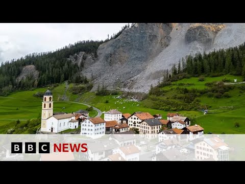 Swiss village of Brienz evacuated over risk of imminent rockslide – BBC News