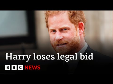 Prince Harry loses legal challenge over security – BBC News