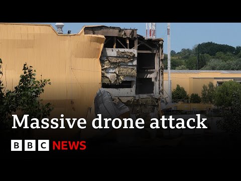 Ukraine war: Kyiv hit by new massive Russian drone attack – BBC News