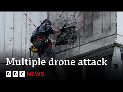 Ukraine denies drone ‘terror attack’ on Russia  – BBC News