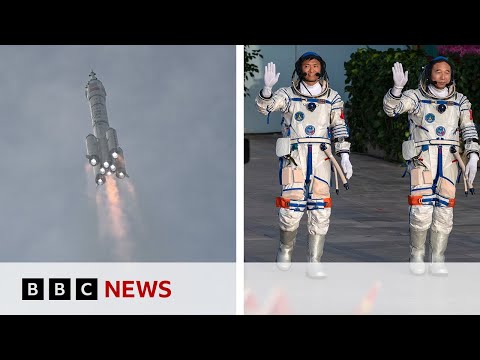 Rocket launches first Chinese civilian into space – BBC News