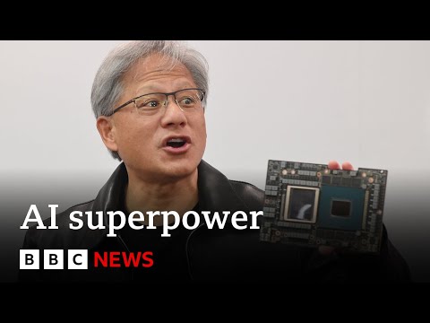 Nvidia briefly worth $1 trillion thanks to AI boom  – BBC News