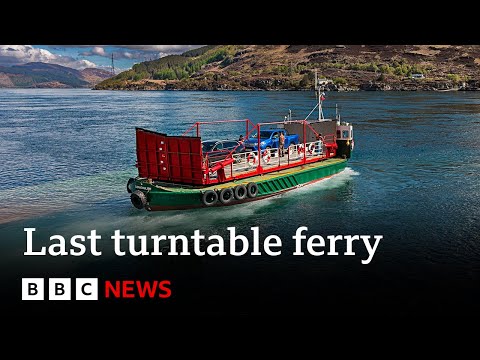 Scottish turntable ferry last surviving in the world – BBC News