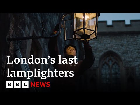 King’s Coronation: The last lamplighters of London – BBC News