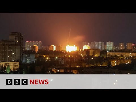 Ukraine’s Kyiv faces fourth missile attack from Russia in eight days – BBC News