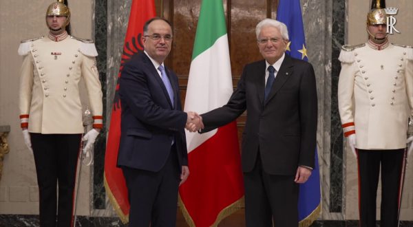 Mattarella incontra il presidente dell’Albania