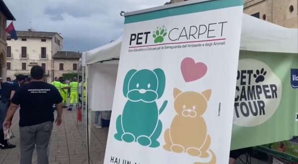 Pet Camper Tour, tappa ad Assisi per la campagna contro l’abbandono