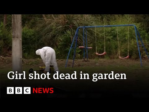 British girl shot dead in France while playing in garden – BBC News